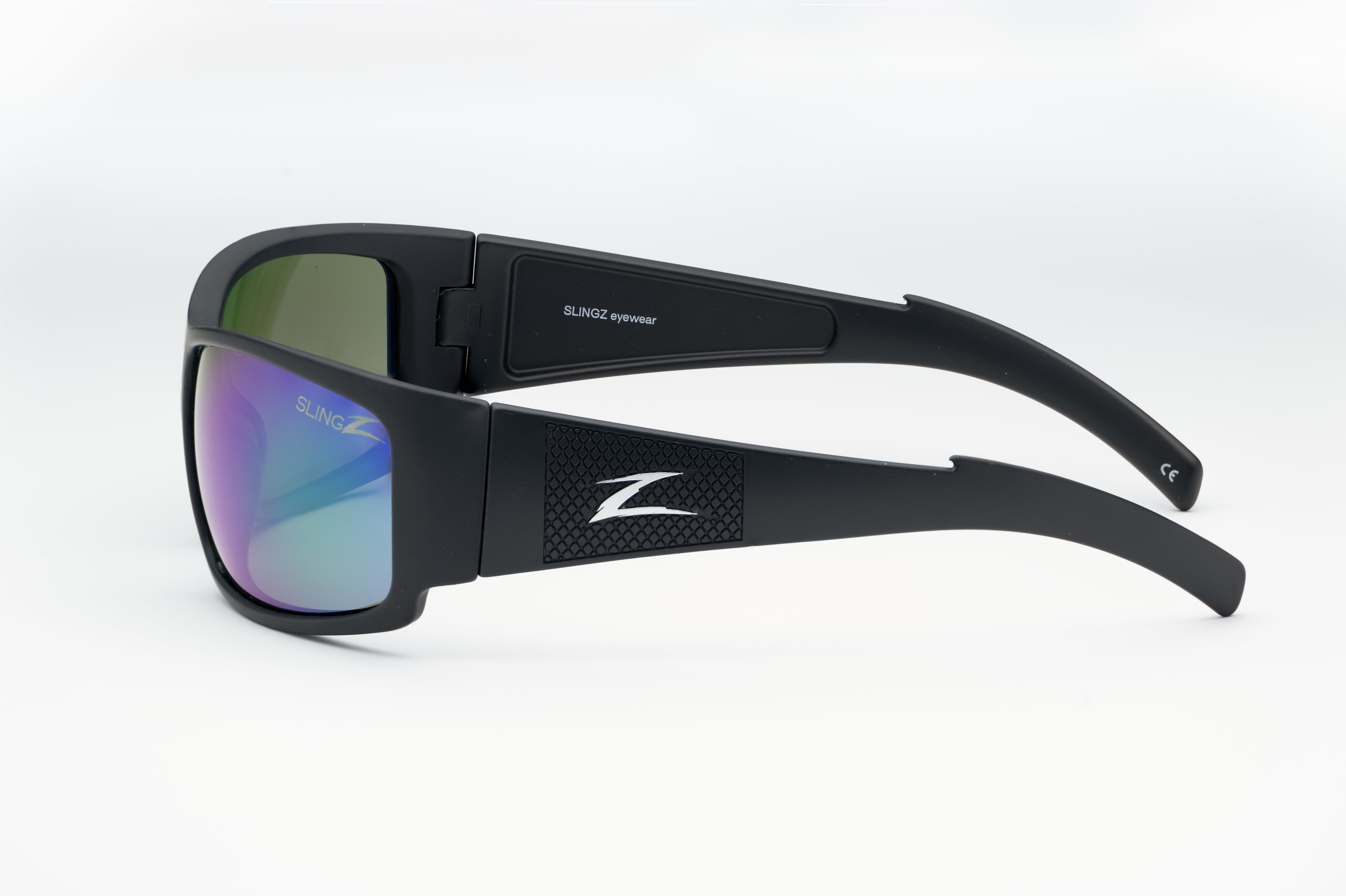 Coral Reef Z1 - Jade-Slingz Eyewear-Black Matte-Slingz Eyewear-Floating Sunglasses-Ocean Designed